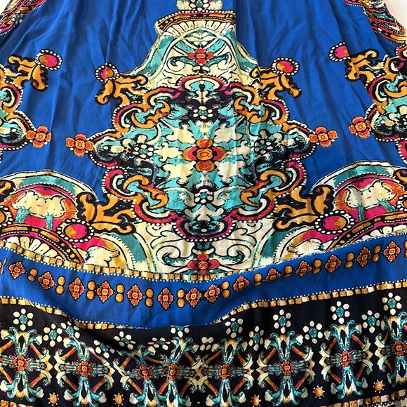 Colourful printed maxi skirt - Picture 2 of 6